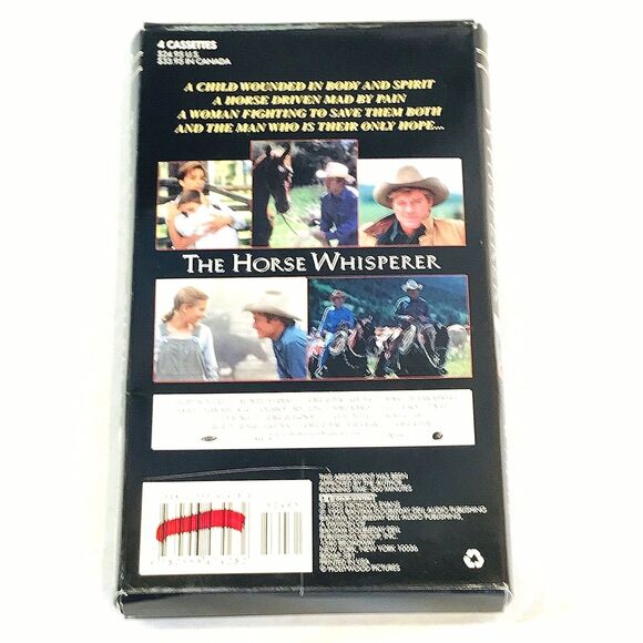 The Horse Whisperer Audio Book 4 Cassettes Western Nicholas Evans Redford Coyote - Picture 3 of 10